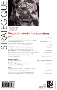 4e de couverture Stratégique Suisse